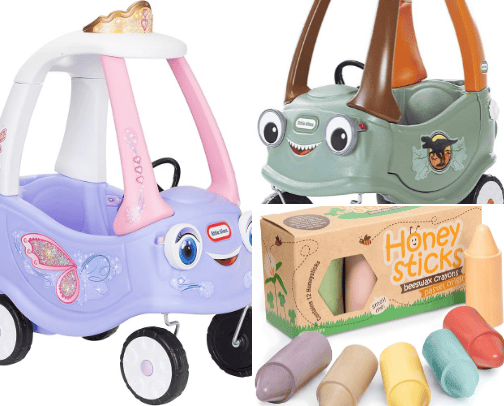 Toys for the kiddos cover photo collage