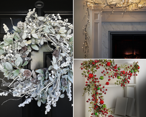 Modern Christmas Home Decor Ideas cover photo collage
