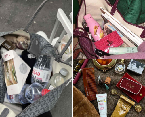 What is in my bag?-It girl essentials cover photo collage