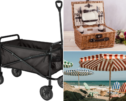 Need for the beach or park trips cover photo collage