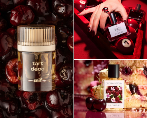 Cherry Fragrance & Body Care Picks cover photo collage