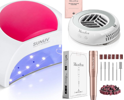 favorite diy nail supplies! cover photo collage