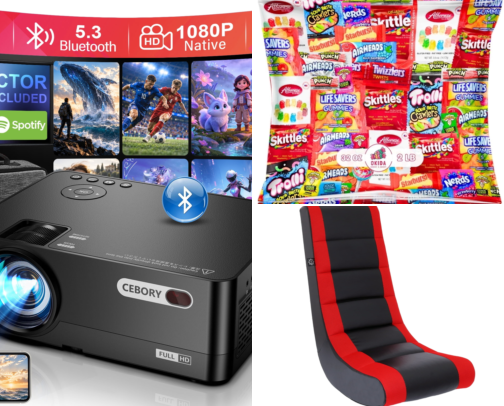 The Ultimate Family Movie Night Experience cover photo collage