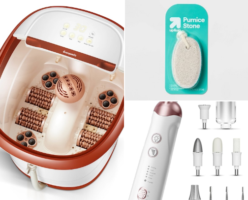 Foot care👣 cover photo collage