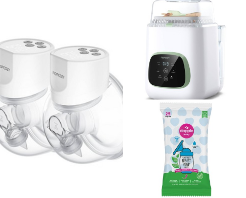 Breastfeeding essentials for working moms ☺️ (from a mom & OT) cover photo collage