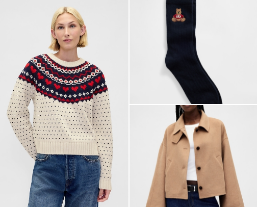 My GAP Black Friday purchases! ❤️❤️❤️ cover photo collage