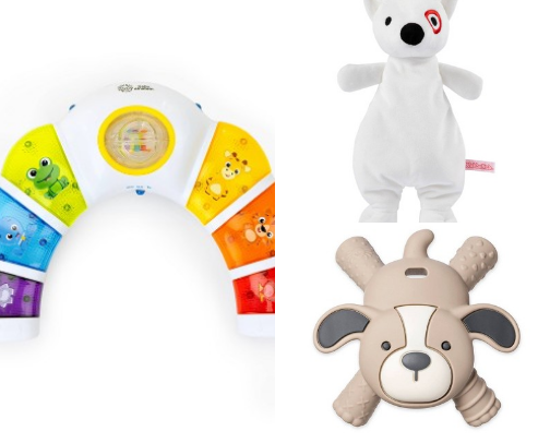 Infant/baby toys cover photo collage