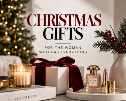Christmas gifts for women who have everything cover photo collage