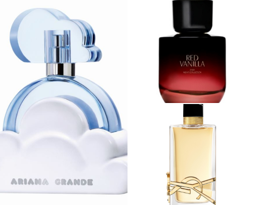 Perfumes I'm obsessed with💌 cover photo collage