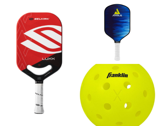 Pickleball clothing and must haves cover photo collage