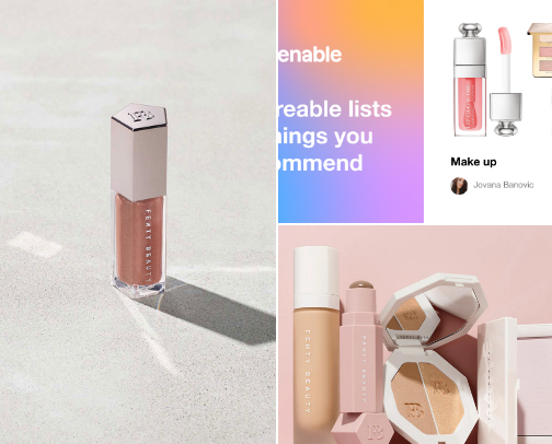 My favorite beauty recs cover photo collage