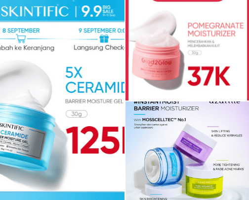 Moisturizer Recommendations cover photo collage