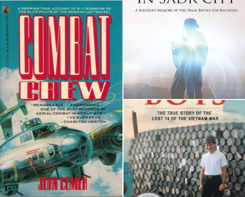 15 Heroic Books for Memorial Day cover photo collage