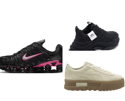 Trending Athletic Kicks & Streetwear Looks cover photo collage