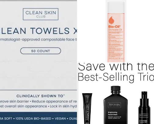 Clean Skin Club cover photo collage