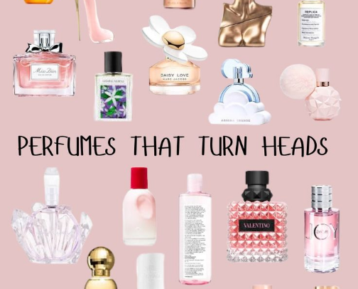 Perfume that turn heads 💋 cover photo collage