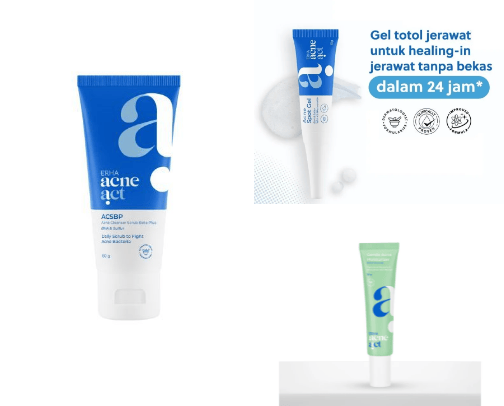 Skin care for acne recommendation ... cover photo collage
