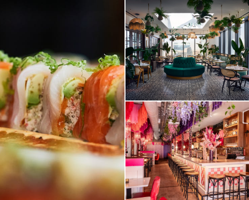 Dallas favorites 🍸🍣 cover photo collage