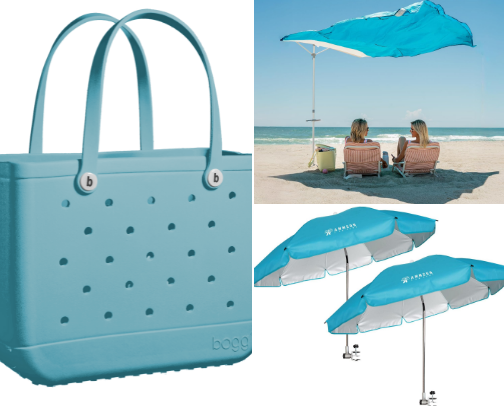 Beach essentials cover photo collage