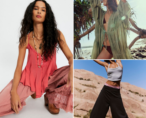 Free People cover photo collage