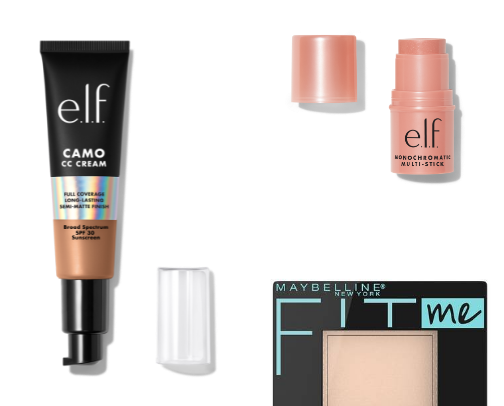 ✨The BEST drugstore makeup✨🤌🏼💄 cover photo collage