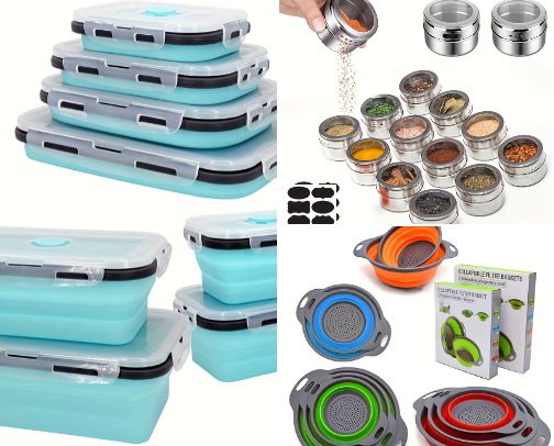Small Kitchen Hacks That Save Space Every Day cover photo collage