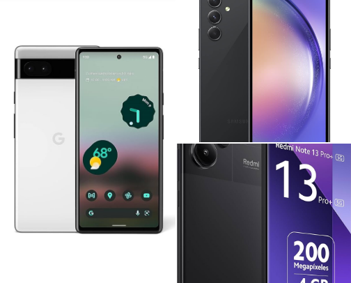 Top 10 Budget Smartphones with Great Cameras (2025 Edition) cover photo collage