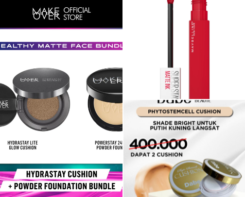 "Top Trending Cosmetics: The Best Products You Need in Your Makeup Bag" cover photo collage