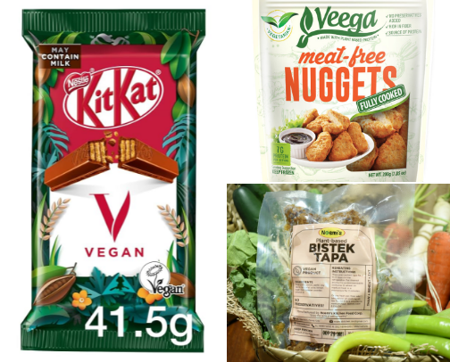 Vegetarian & Vegan foods Eat all You Can cover photo collage