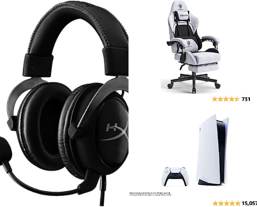 Gaming cover photo collage