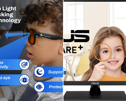 A safer choice to protect sensitive eyes cover photo collage