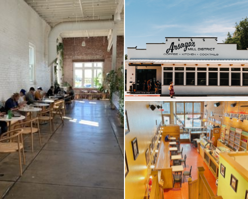 NWA Cafes ☕️🧋🥯 cover photo collage