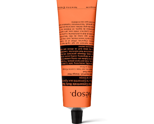 Aesop Rind Concentrate Body Balm — Citrus‑Infused Moisture for Smooth Skin cover photo collage