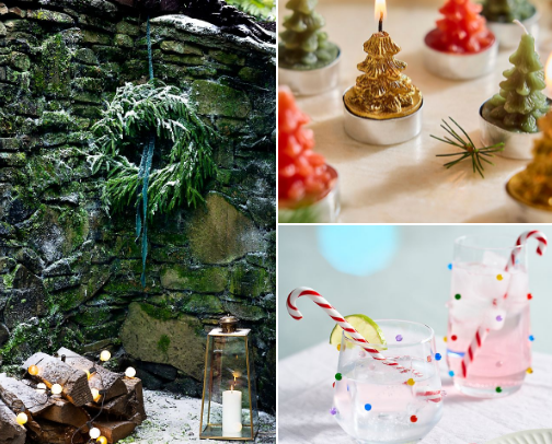 Holiday Home Decor Guide cover photo collage