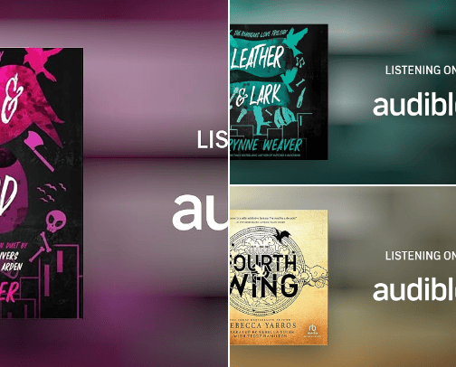 Book's you need to *listen* too! cover photo collage
