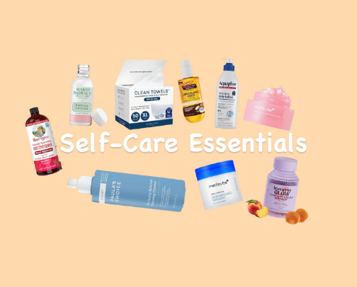 Amazon self care everyday needs cover photo collage