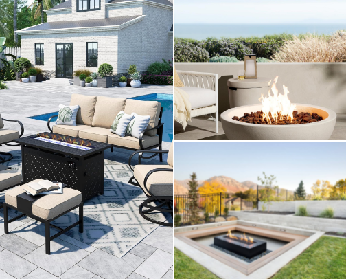 Backyard Fire Pit Favorites cover photo collage