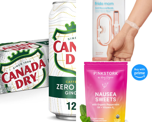 Things that help with nausea cover photo collage