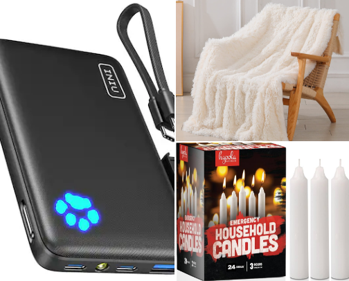 Staying Cozy During a Snow Storm (Or Snowpocalypse) cover photo collage