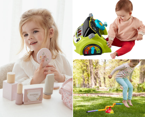 Creative toys for toddlers that keep little hands busy cover photo collage