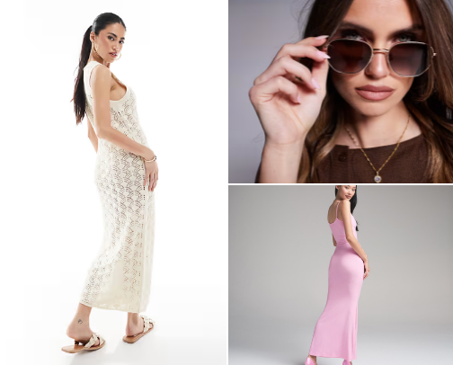 Fashion cover photo collage