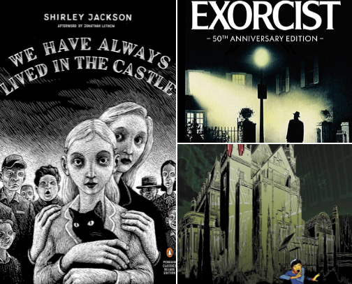 This Book List is Probably Cursed cover photo collage