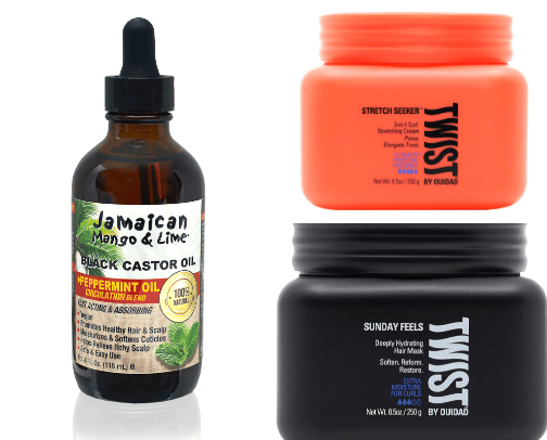 Amazing Hair Products for Curly & Wavy Hair cover photo collage