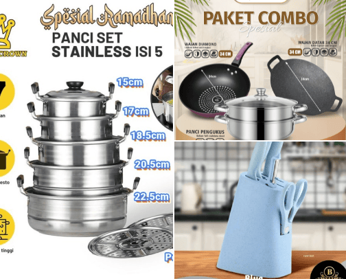 Perlengkapan Dapur cover photo collage