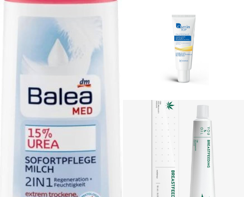 Eczema friendly skincare cover photo collage