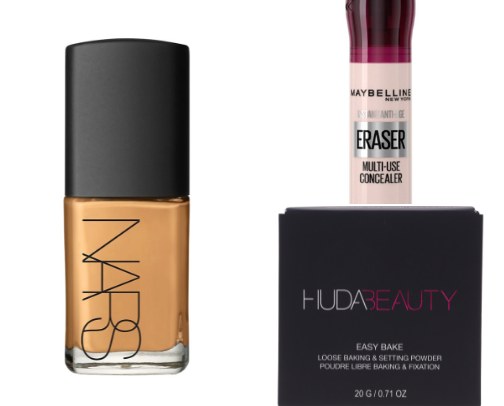 what’s in my makeup bag cover photo collage