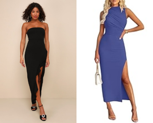 Comfortable & Elegant Wedding Guest Dresses cover photo collage
