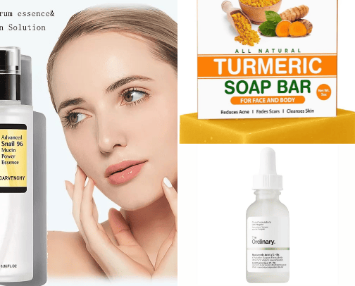 Skin Care cover photo collage
