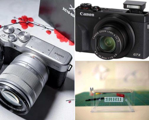 Photography and technology for creativists📷💻 cover photo collage