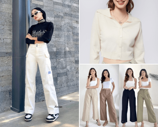 OUTFIT HANGOUT WITH BESTIE cover photo collage